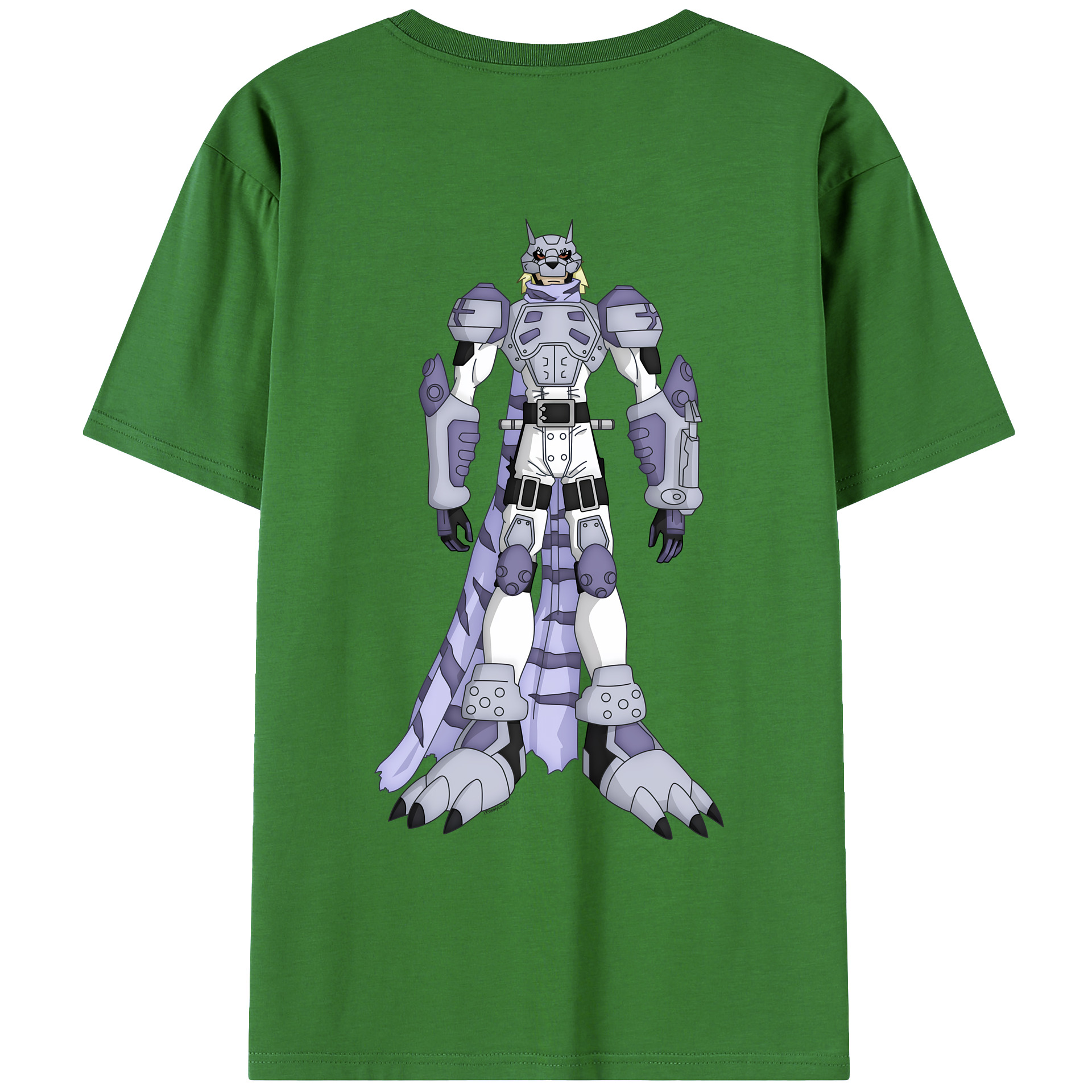 （画像用） Digimon デジタルモンスター/デジモン レディース半袖Tシャツ(バックプリント)